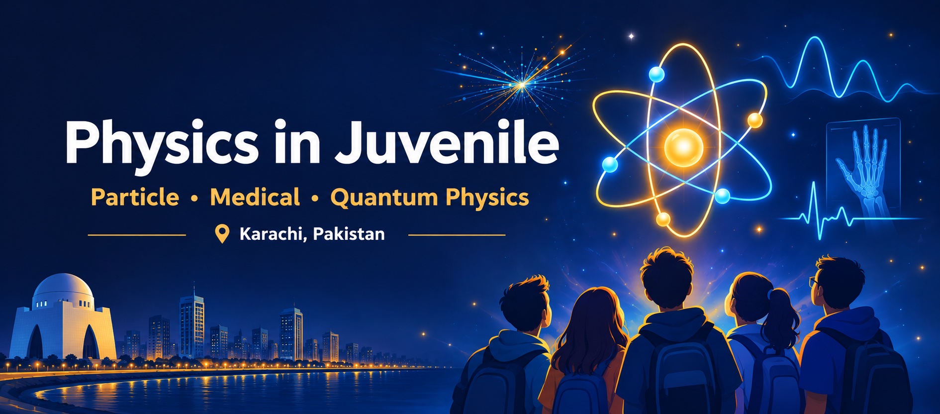 Physics in Juvenile: Particle, Medical, Quantum Physics. Karachi, Pakistan